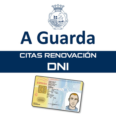 Citas para la renovacin del DNI en A Guarda para el mes de marzo