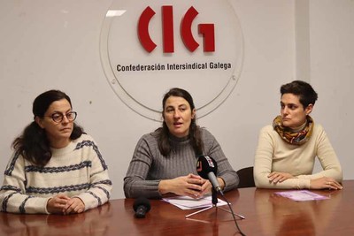 A CIG de Vigo, O Morrazo e Baixo Mio sair  ra este 8M baixo o lema -A crise non a imos pagar as traballadoras-