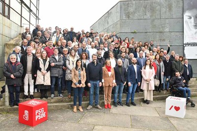 O PSdeG-PSOE concorrer cun 35% de renovacin nas sas candidaturas para volver gaar as municipais na provincia