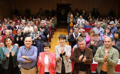 A vecianza do Rosal enche o Auditorio municipal para apoiar  sa alcaldesa como candidata  reeleccin