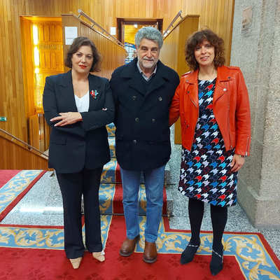 Gerardo Rodrguez Refojos acude al Parlamento de Galicia, donde el grupo socialista inst a la Xunta a aprobar la declaracin de emergencia