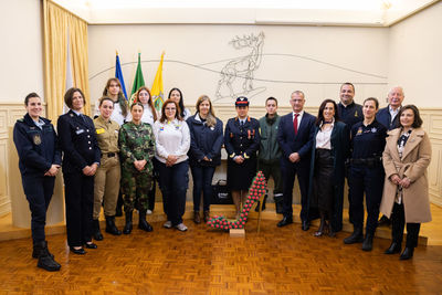 Cerveira homenageou -o trabalho dirio e de imensurvel competncia- das Mulheres da rea da Proteao Civil