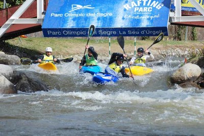 Medalla de ouro para Manuel Ochoa na 1 Copa de Espaa de Kayak Cross