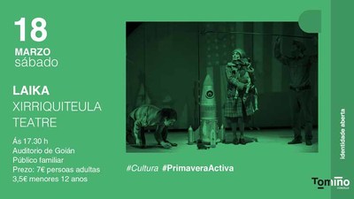 Desembarca en Tomio Xirriquiteula Teatre, unha das mellores compaas teatrais do panorama espaol
