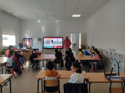 El alumnado de Primaria de O Rosal aprende a reciclar en las aulas