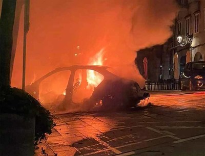 Converxencia 21 rechaza los actos delictivos ocurridos en el Casco Histrico de Tui.