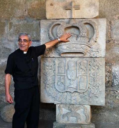 Avelino Bouzn, archivero de la Catedral de Tui, pregonero de la Semana Santa tudense
