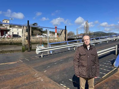Roberto Carrero y los Populares de A Guarda confirman la obra de rehabilitacin del pantaln de O Pasaxe con carcter inmediato
