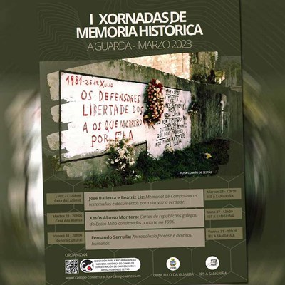 A Guarda acolle do 27 ao 31 de marzo as I Xornadas de Memoria Histrica