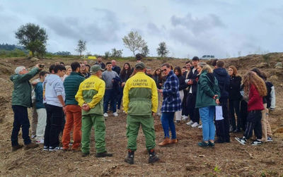 Valena desenvolve aao de reflorestaao no mbito do projeto EcoEscolas