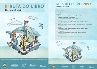Arranca en A Guarda la III Ruta do Libro, que promueve el consumo de libros en la villa durante el mes de abril