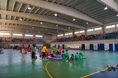 Ms de 170 nios y nias de Primaria se acercan a la lucha en Goin