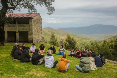 Serra dArga acolheu 1 encontro de jovens de Caminha e A Guarda