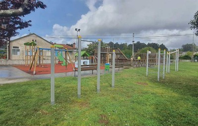 Tui comienza el acondicionamiento del rea recreativa y el parque infantil de Baldrns