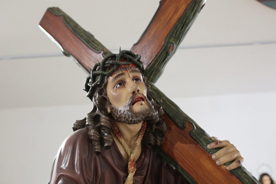 Exposiao -Paixao, Morte e Ressurreiao de Cristo- apresenta imagens de Santos de toda Caminha