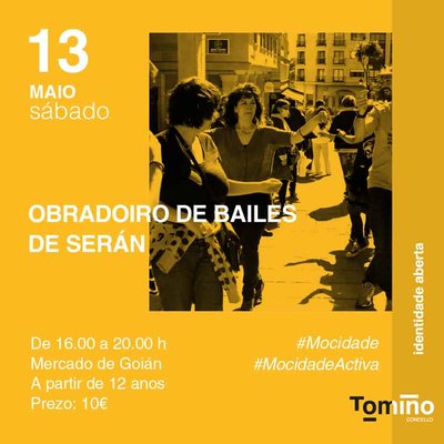 Obradoiro de bailes de sern para a mocidade coa OMIX de Tomio