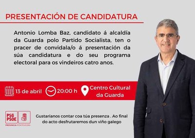 Presentacin da Candidatura do PSdeG-PSOE da Guarda