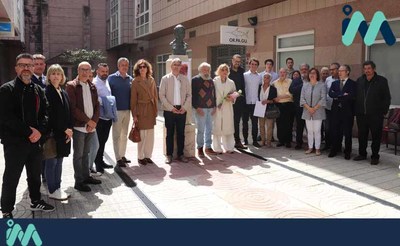 A Guarda inaugura a Praza Tito Lemos e o nomea Fillo Adoptivo
