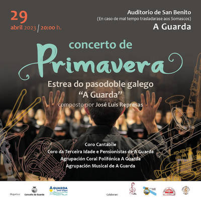 A Guarda acoge el 29 de abril su Concierto de Primavera