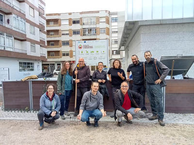 Tui acogi al alumnado en prcticas del curso de Maestra en Compostaje organizado por Composta en Rede