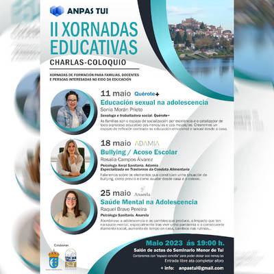 Las ANPAS de Tui organizan las II Xornadas Educativas