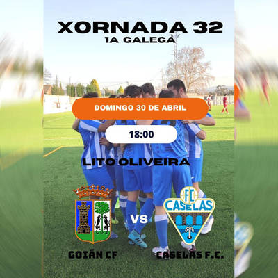 El Goin CF recibe al Caselas FC este domingo 30 de abril