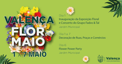 Valena Flor de Maio: sete dias de cidade florida
