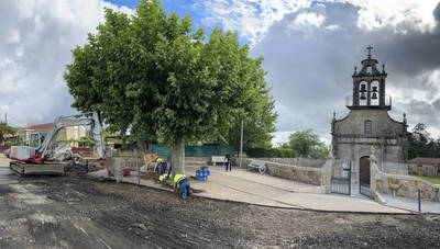 El torreiro de Taborda se transforma en un espacio atractivo de ocio y convivencia para los vecinos