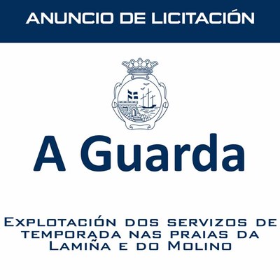 O Concello da Guarda saca a licitacin o contrato de explotacin dos kioskos das praias da Lamia e do Muo