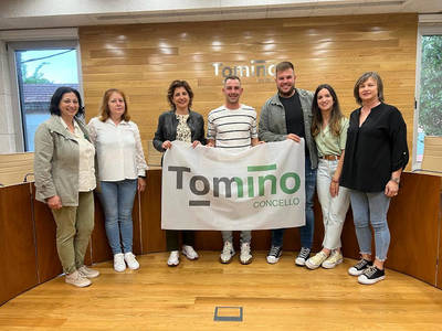 Tomio reconoce los logros del ciclista Diego lvarez Alonso