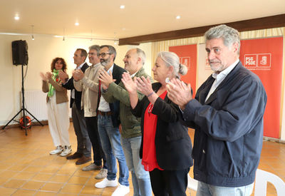 Jose Carlos Martnez Crespo presenta la candidatura del PSdeG-PSOE en O Rosal