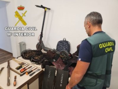 La Guardia Civil investiga a cuatro personas como presuntos autores de un delito continuado contra la flora y fauna