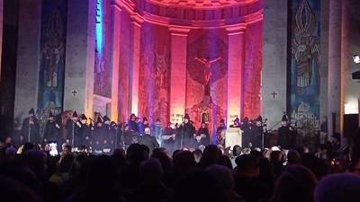 Concerto gratuto da Banda de Gaitas da Provincia de Pontevedra na Igrexa de Santo Domingo de Tui, este sbado