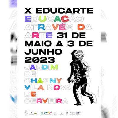 X EDUCARTE explora Zadok Ben-David e exibe trabalhos ao ar livre em Cerveira