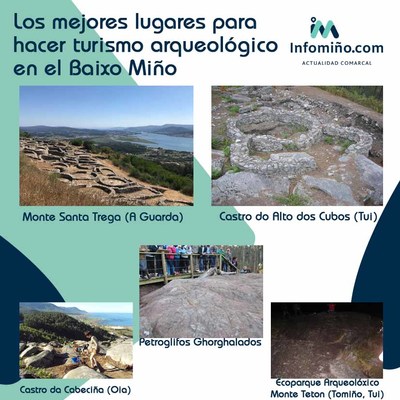 Los mejores lugares para hacer turismo arqueolgico en el Baixo Mio
