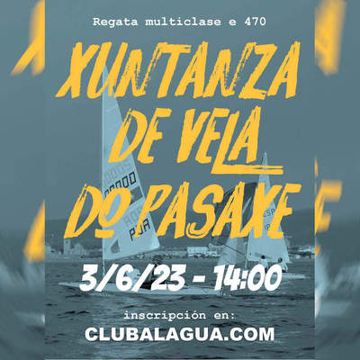 El Club Alagua organiza la XV Xuntanza de Vela do Pasaxe