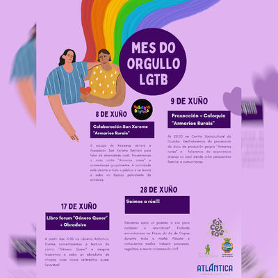 La Asociacin Raiceiras presenta un Mes del Orgullo lleno de actividades