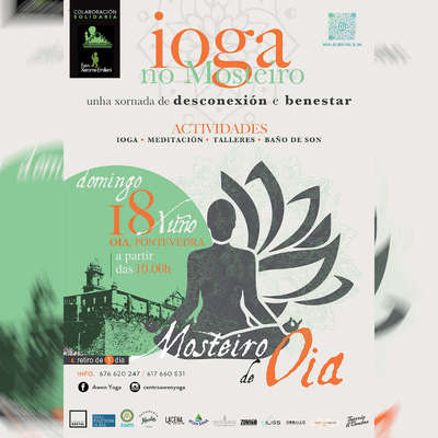 Oia acoge la jornada de desconexin y bienestar -Ioga no Mosteiro-