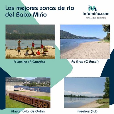 Las mejores zonas de ro del Baixo Mio