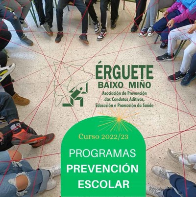 Mis de 950 persoas foron beneficiari@s das Actividades de Prevencin de Condutas Aditivas impartidas pola  Asociacin rguete Baixo Mio nos Centros Educativos