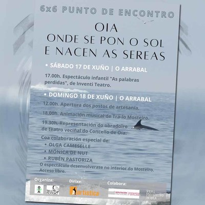O 6x6 volve esta fin de semana a Oia coas sas propostas arredor da msica, danza e as artes escnicas