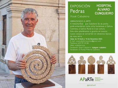 A Exposicin Pedras chega  Cafetera do Hospital lvaro Cunqueiro
