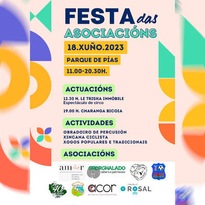 El asociacionismo rosaleiro vuelve a celebrar su fiesta con todos los vecinos