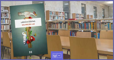 La escritora Ledicia Costas mantiene un encuentro con los clubes de lectura de la Biblioteca de Tui