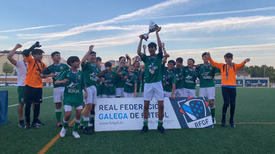 Los infantiles del U.D. Ribera coronan la Copa Federacin de la categora
