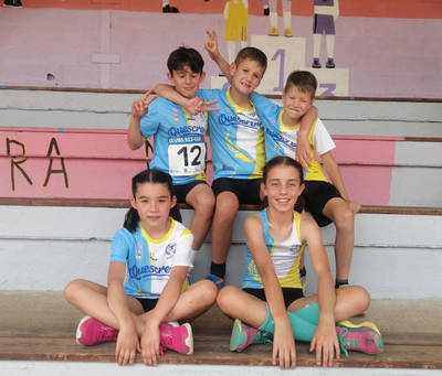 Deportistas del Atletismo Trega consiguen dos ttulos gallegos por equipos en el Campeonato Gallego de Clubs