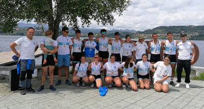 El Club Remo do Mio obtiene diez podios en el Campeonato Gallego de Remo Olmpico