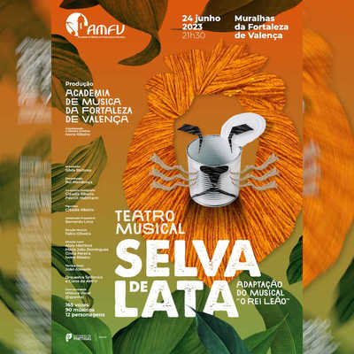 Teatro musical -Selva de Lata- em Valena