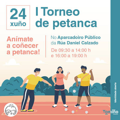 El Concello de Tomio celebra el I Torneo de Petanca