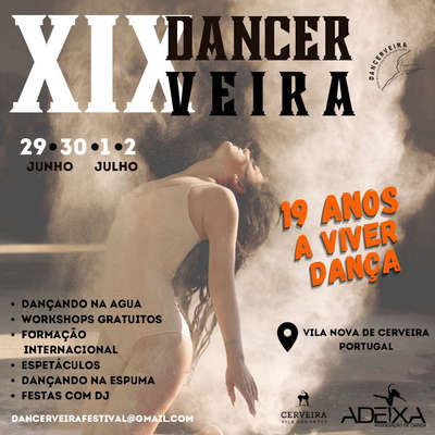 XIX Dancerveira: tributo  dana em Cerveira entre quinta-feira e domingo